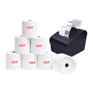 Rouleau de papier thermique Evergreen 57*30 mm 57 70 mm pour impression 57/13 57x30M pour mini-imprimante - Product Image 2