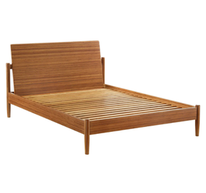 Auberge du Soleil - Estructura de Cama Moderna y Minimalista de Madera de Teca Sólida, Ecológica y Duradera, Tamaño King, Muebles para Dormitorio Interior - Product Image 4