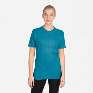 Next Level Turquoise Color 3600 Unisex Cotton T-Shirt 100% <b>Combed</b> Ring-Spun Cotton Breathable Crew Neck t Shirt - Product Image 3