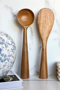 Cuchara de Madera Natural Ecológica Hecha a Mano, Utensilio de Cocina de Madera Maciza para el Hogar, Restaurante, Cafetería, a Precio de Mayoreo - Product Image 5