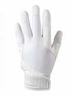 Gants de frappe en cuir WARPRO INDUSTRY, tissés, emballage personnalisé, fermeture auto-agrippante blanche, équipement d'entraînement unisexe pour adulte, durable, gauche - Product Image 2