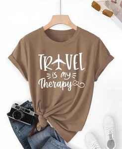 เสื้อยืดผู้หญิงสุดเก๋ ประดับลูกปัด ดีไซน์ทันสมัย ใส่สบาย เป็นมิตรกับสิ่งแวดล้อม เสื้อฤดูร้อน ผลิตจากผ้าเดนิม ผ้าบาติก ผ้าคอร์ดูรอย 100% - Product Image 1