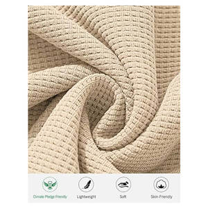 Conjunto de 2 Piezas de Camiseta y Pantalones Cortos Tipo Waffle, Traje de Playa para Vacaciones con Bolsillos, Camiseta y Pantalones Cortos Casuales de Verano Ligeros y Transpirables - Product Image 5