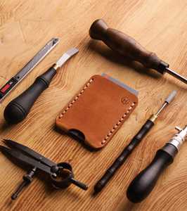 Custom Genuine Leather <b>Card</b> Holder Portable Credit <b>Card</b> Pocket <b>Case</b> Luxury Slim RFID <b>Business</b> Wallet LCH-0213 - Product Image 4