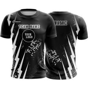 เสื้อฟุตบอลแบบคลาสสิคทรงวินเทจ ผ้าโพลีเอสเตอร์ 100% ระบายอากาศ แห้งเร็ว ทรงปกติ แขนสั้น สำหรับผู้ชาย สั่งทำได้ - Product Image 4