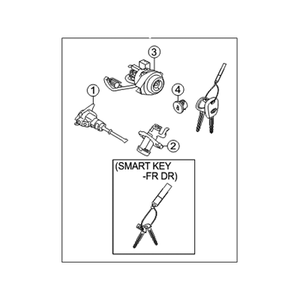 Sonata New <b>Car</b> <b>Keys</b>, Fobs & <b>Remotes</b> 819053S080 - Product Image 1