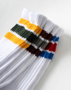 Men's Vintage Solid Breathable Spandex/<b>Polyester</b> Casual Winter <b>Socks</b> Customized Color Custom Printed High Quality Low MOQ - Product Image 6