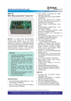 KIT DE ENTRENAMIENTO DE MICROCONTROLADOR 8051 / KIT DE ENTRENADOR DE MICROCONTROLADOR 8051