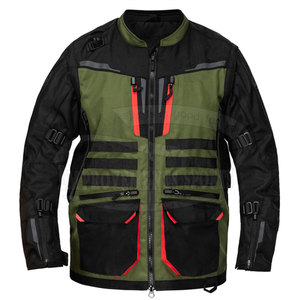 Vestes de moto en textile de couleur unie de haute qualité pour hommes Veste de moto en textile nylon et polyester - Product Image 1