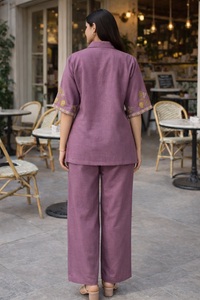 คอลเลคชั่นชุดเซ็ตผู้หญิงแขนสั้นสุดฮิต ราคาประหยัด เหมาะสำหรับใส่ทำงานและไปงานปาร์ตี้ - Product Image 3