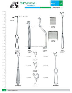 Retracteur de ménisque manuel réutilisable en acier inoxydable A-1 VERITAS, 21 cm / (38x9 mm), instrument chirurgical de haute qualité, en promotion - Product Image 6
