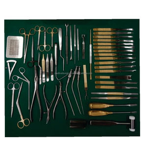 50 pièces d'instruments de rhinoplastie, ensemble de chirurgie plastique, kit d'instruments chirurgicaux ORL, kit de chirurgie plastique, acier inoxydable allemand CE - Product Image 4