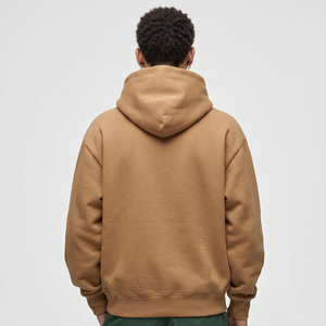 Sweat à capuche personnalisé pour homme avec logo, en molleton de coton, coupe décontractée, manches longues, poche avant, tissu doux, mode, vente en gros B2B, vêtement USA - Product Image 3