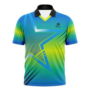 Camiseta de Cricket Deportiva, Duradera y Elegante, Transpirable, que Absorbe la Humedad, Tejido Ligero, Diseño Cómodo, Perfecta - Product Image 1