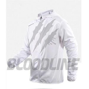 Veste coupe-vent noire à manches longues pour homme, vêtements d'extérieur pour l'automne, Bloodline - Product Image 4