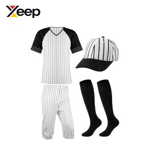 Uniforme de Béisbol Personalizado XEEP XC-BBU-46, Ropa Deportiva Transpirable, Impresión por Transferencia de Calor, 100% Poliéster, Diseño de Alta Calidad OEM - Product Image 3