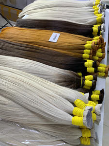 ผมต่อแบบเรมี่100% เวียดนามยาว100กรัมสีอ่อนนาซ่าแบบสองชั้น - Product Image 3