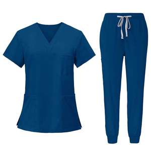 Custom <b>Women</b> Medical Scrub Sets Cotton Polyester Eco Friendly Woven Fabric Blouses Shirts Doctor <b>Nurse</b> Hospital Uniform - Product Image 6
