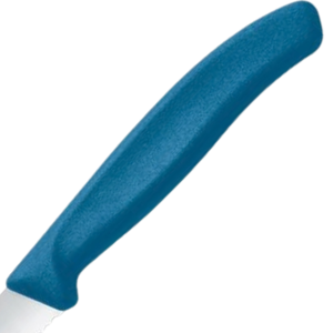 Couteaux de cuisine à manche bleu, en acier inoxydable, lame tranchante, couteaux utilitaires professionnels pour la viande, les fruits, les légumes, la découpe des aliments - Product Image 6
