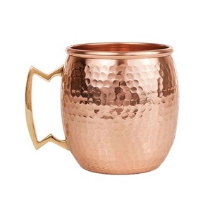 Premium Copper Moscow Mule <b>Mugs</b> Designed For Icy Cocktails Durable Drinkware For Home Kitchen And Bar Serving - Product Image 4