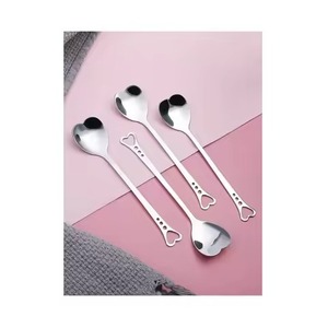 Classic Design Metal Coffee Tea Spoon Stainless Steel Sugar Spoon Dessert Spoon Kitchen Dining Table - Product Image 2