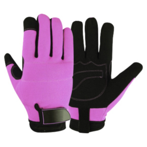 ถุงมือทำงานหนังสังเคราะห์ Amara แบบหนาพิเศษ ถุงมือเพื่อความปลอดภัยในการทำงานที่เสริมความแข็งแรง พร้อมป้องกันแรงกระแทกที่มือและแขน - Product Image 3