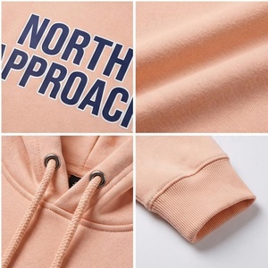 เสื้อฮู้ดดี้ผู้ชายทรงปกติ ผ้าฝ้ายเฟรนช์เทอร์รี่ สวมใส่สบาย มีกระเป๋าหน้า เหมาะสำหรับใส่ในฤดูใบไม้ร่วง - Product Image 4