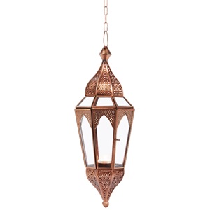 Latest Hot Selling Vintage Moroccan Style Metal Glass Candle <b>Lantern</b> Wall Hanging Home Decoration Lamp - Product Image 5