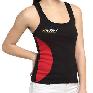 HUSKY SPORTSWEAR – Nouveau débardeur d'été pour filles, col licou, respirant, séchage rapide, en dentelle tissée, avec coutures, en Spandex/Polyester, sexy et transparent - Product Image 3