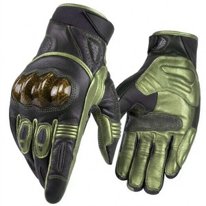 Guantes de Motocicleta de Invierno, de Cuero, Impermeables, Térmicos, con Pantalla Táctil, para Motociclistas, Venta al por Mayor en EE. UU. y Europa, a la Moda - Product Image 1