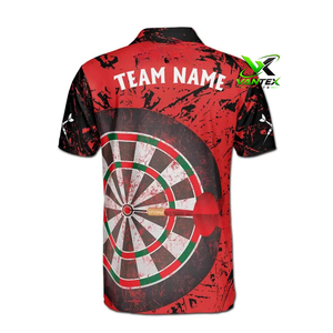 เสื้อโบว์ลิ่งผู้ชาย VIANTEX แบบสั่งทำพิเศษ พิมพ์ลายหัวกะโหลก แห้งเร็ว ผลิตจากผ้าโพลีเอสเตอร์ถัก แขนสั้น สวมใส่สบาย - Product Image 4