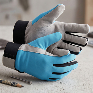 Guantes de Mecánico de Cuero Sintético con Logotipo Personalizado de Nuevo Diseño, Resistentes a la Abrasión, Protección para las Manos, Guantes de Jardinería - Product Image 6