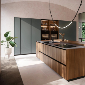 Juego Completo de Muebles de Cocina Modulares de Madera MDF de Estilo Europeo Moderno, Personalizados por JY Project, Ecológicos, Fáciles de Montar - Product Image 6