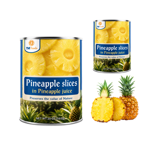 Made In Vietnam Hot Sale ISO Certificated Factory Price Canned <b>Pineapple</b> Slices in <b>Pineapple</b> Juice Bulk Supply - Product Image 1