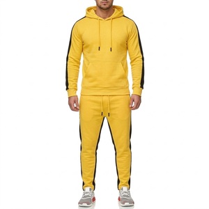 Conjunto Deportivo de Moda Personalizable, Transpirable y Ligero para Hombre, Estilo Nuevo, Sudadera con Capucha y Pantalones, Manga Larga, 100% Algodón, Unisex, Casual, Urbano - Product Image 5