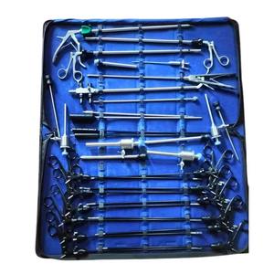 Kit de chirurgie laparoscopique avec ensemble complet d'instruments, y compris des trocars, des pinces, un porte-aiguilles et des ciseaux, par Grip Surgical - Product Image 5