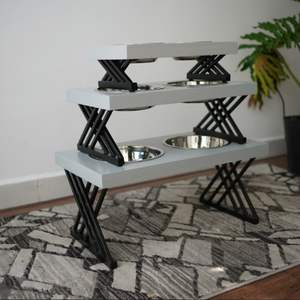 Comedero Elevado para Perros, Tazones de Acero Inoxidable para Mascotas, Comedero Elevado para Gatos, Accesorios para el Cuidado de Mascotas - Product Image 4