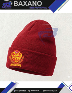 Gorro de Invierno Tejido NSPDK Sorority, Blanco, Bordado 3D Premium 1923, Unisex, Cálido, Diseño de Gorro de Invierno Tejido con Punta - Product Image 4
