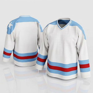 Premium Custom Anti-Bacterial 100% Polyester <b>Ice</b> Hockey Jersey Sublimation Team Uniform OEM ODM Service - Product Image 6