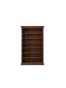 Librería Tradicional de Madera con 6 Estantes, Mueble de Almacenamiento Independiente para Oficina en Casa, Sala de Estar y Biblioteca - Product Image 1