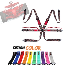 Professional 6 <b>Point</b> Racing Safety Harness TBRACING SPORT PLUS 5 FIA Approved OEM ODM Custom Color Logo Brand Wholesale - Product Image 1