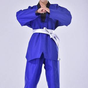 Uniformes de Taekwondo de Fabricante Profesional, 100% Algodón, Color Personalizado, Ropa de Competición para Artes Marciales Unisex para Adultos - Product Image 2