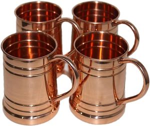 Taza Moscow Mule Esencial, Recubierta de Cobre, Decorativa, de Alta Calidad, Ideal para Bar y Hogar - Product Image 2
