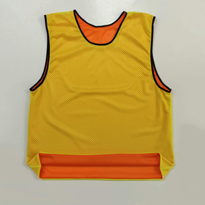 Custom Men's Quick Dry Anti Bacterial <b>Soccer</b> Apparel Solid Sports Bibs Digital Printed Sleeveless 100% Polyester Plus Size - Product Image 4