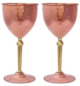 Copa Decorativa de Acero Inoxidable, Vaso Metálico para Beber, para el Hogar, Comedor, Bodas y Suministros de Bar - Product Image 2