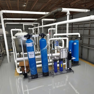 Système de traitement d'eau par osmose inverse 500L/heure avec pompe et moteur, garantie 1 an pour la purification de l'eau potable - Product Image 2