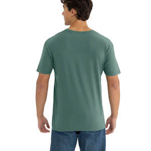 T-shirt en coton lavé doux 3600SW pour femme, tailles confortables, en coton peigné, à manches courtes, décontracté - Product Image 5