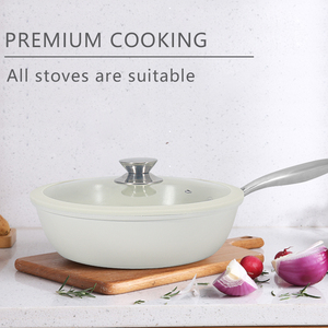 Deep Non Stick Frying Pan Ideal For Frying Sauteing Stir Frying And Family Cooking Non-Stick Frying Pan - Product Image 4