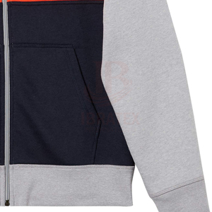 Sweat-shirts à fermeture éclair pour hommes, service OEM, prix de gros, 100% coton, best-sellers - Product Image 6