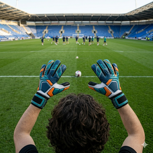 Guantes Profesionales de Portero de Fútbol con Protección para los Dedos, Malla Transpirable y Gran Control del Balón - Product Image 3